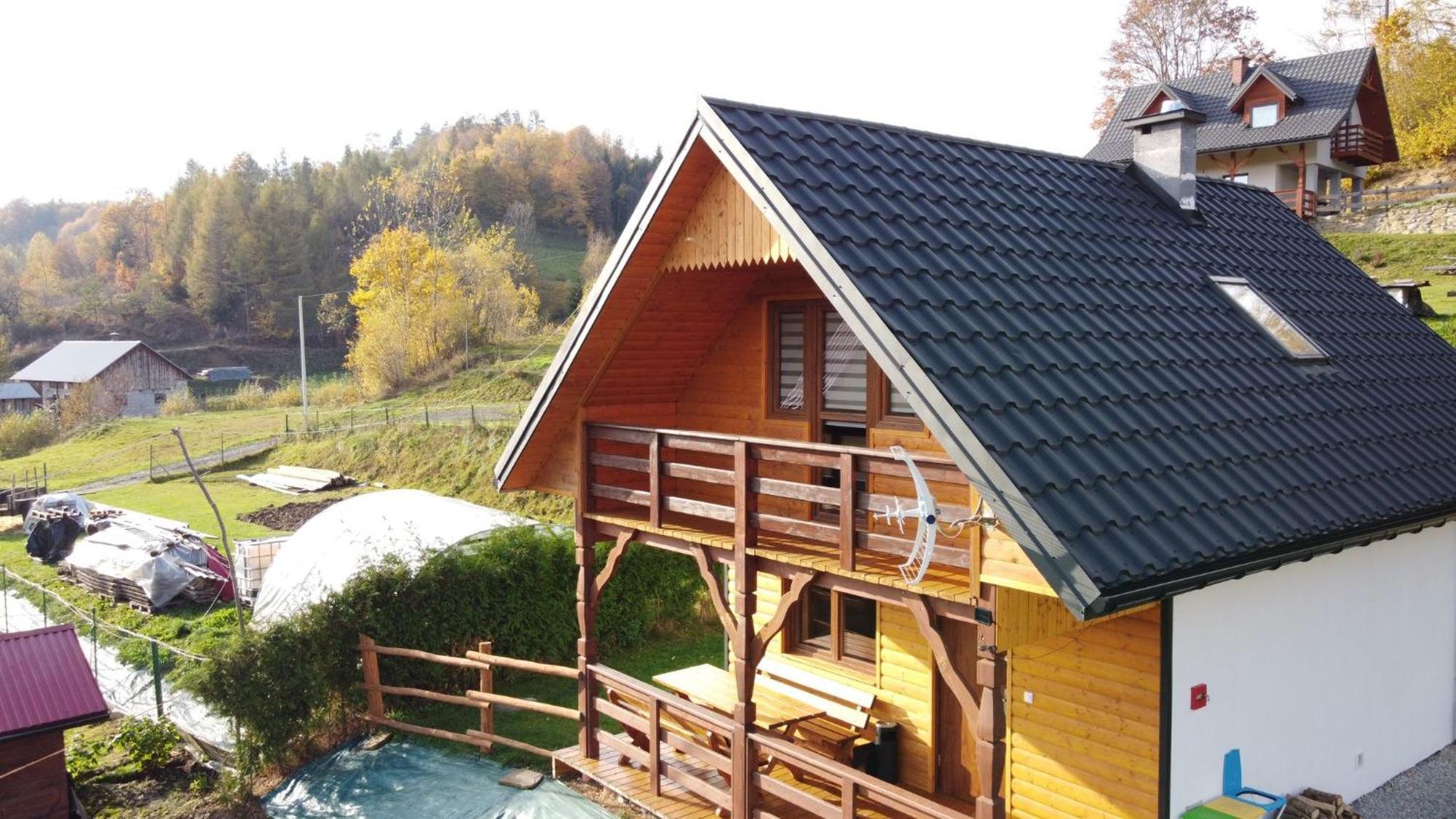Domek Dzikusowka 1 Bieszczady Solina Polanczyk Zawoz Cisna Gorzanka Экстерьер фото